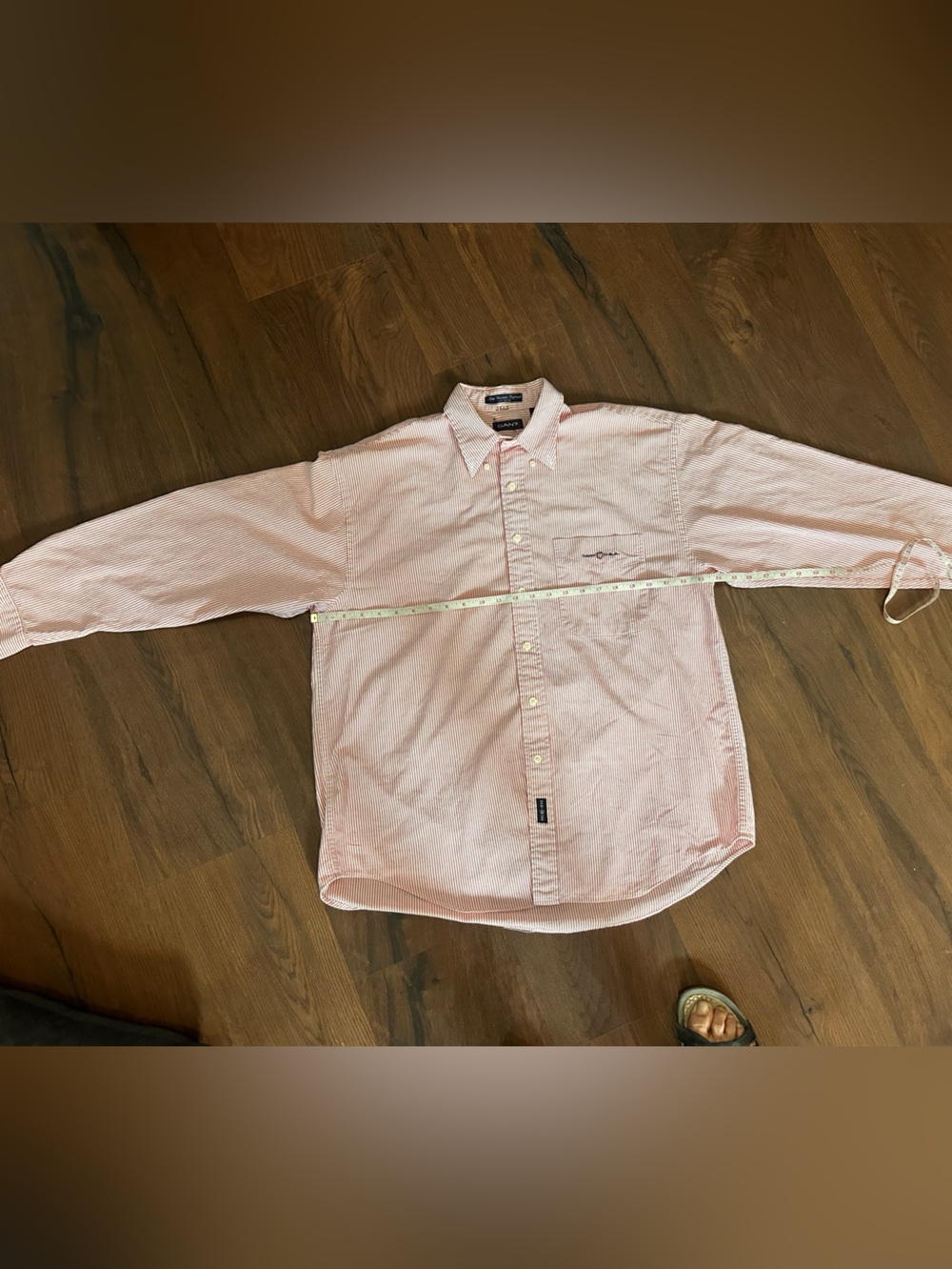 Gant Men's Pink Button-Down Oxford Shirt